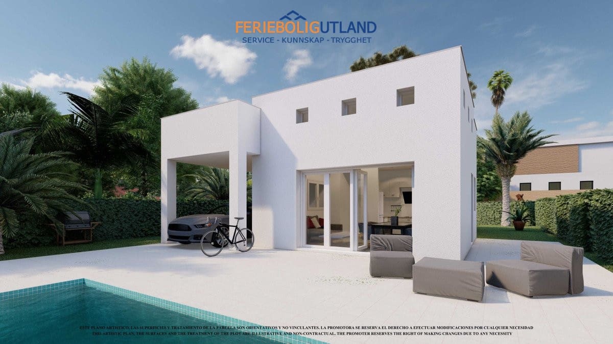 3 Zimmer Villa zu verkaufen in Los Alcazares mit Pool - 397.650 € (Ref: 10006922)