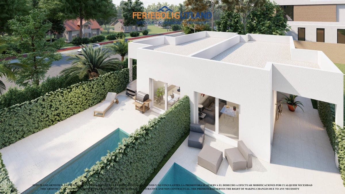 3 Zimmer Villa zu verkaufen in Los Alcazares mit Pool - 397.650 € (Ref: 10006922)