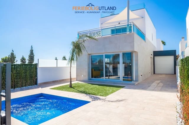 3 soverom Villa til salgs i Centro, Los Alcázares med svømmebasseng garasje - € 445 000 (Ref: 10006926)
