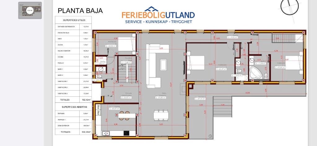 5 sypialnia Willa na sprzedaż w La Mata z basenem garażem - 1 170 000 € (Ref: 10006978)