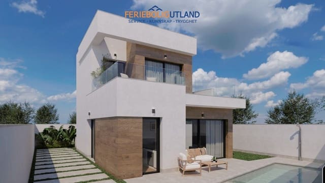 2 sypialnia Willa na sprzedaż w Pinar de Campoverde, Pilar de la Horadada z basenem garażem - 490 000 € (Ref: 10007003)