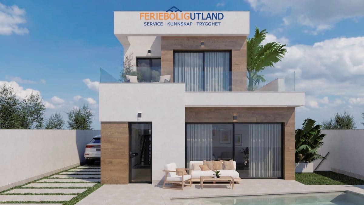 2 sypialnia Willa na sprzedaż w Pilar de la Horadada z basenem garażem - 490 000 € (Ref: 10007003)