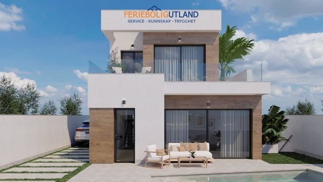 2 sypialnia Willa na sprzedaż w Pinar de Campoverde, Pilar de la Horadada z basenem garażem - 490 000 € (Ref: 10007003)