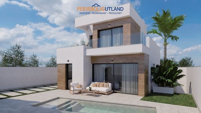 2 sypialnia Willa na sprzedaż w Pinar de Campoverde, Pilar de la Horadada z basenem garażem - 490 000 € (Ref: 10007003)