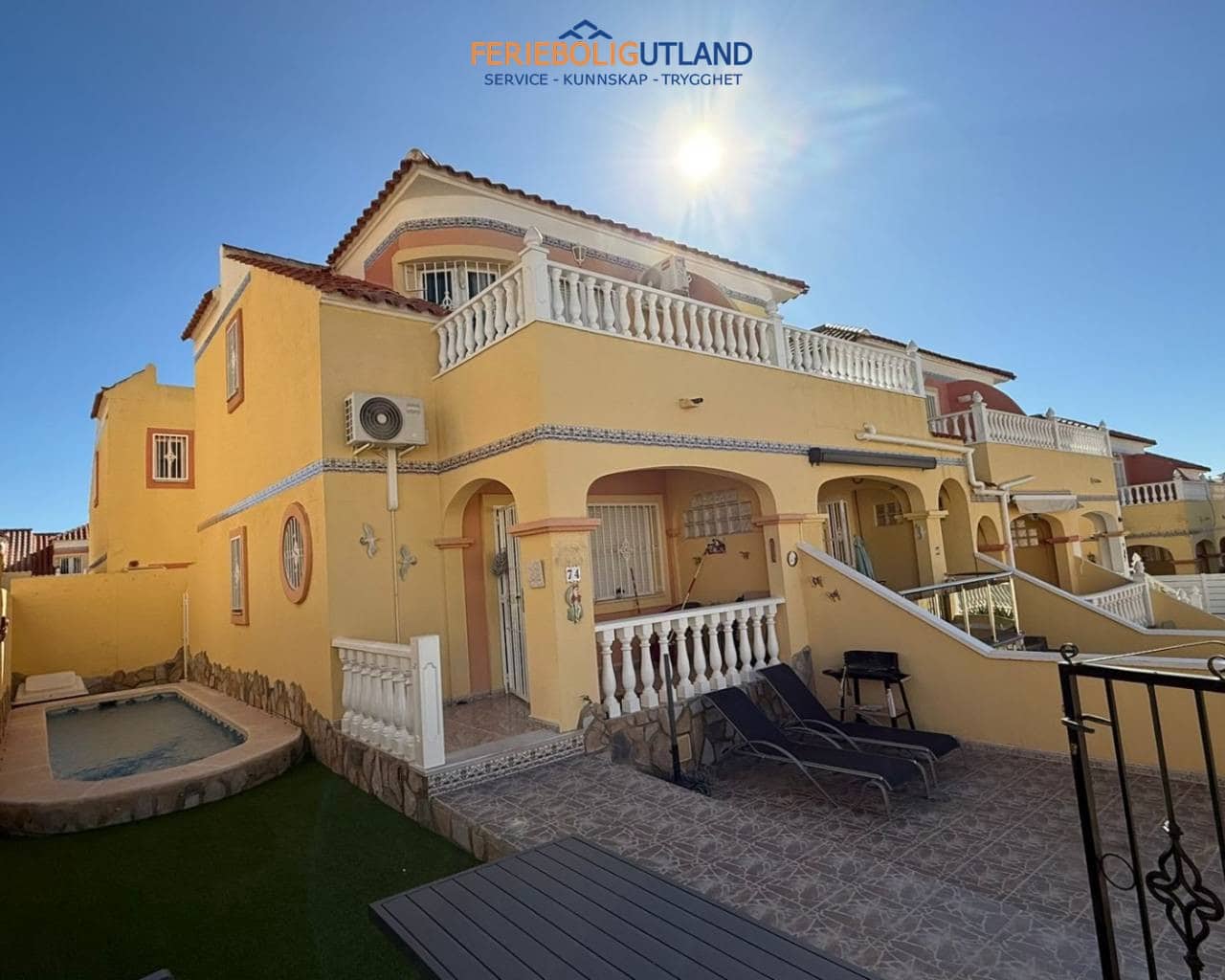 2 quarto Casa em Banda para venda em San Miguel de Salinas com piscina - 210 000 € (Ref: 10007010)