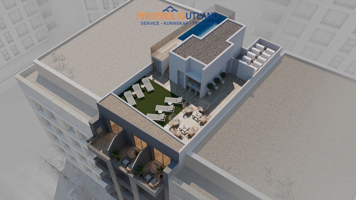 2 soveværelse Penthouse til salg i Torrevieja med swimmingpool - € 290.000 (Ref: 10007018)