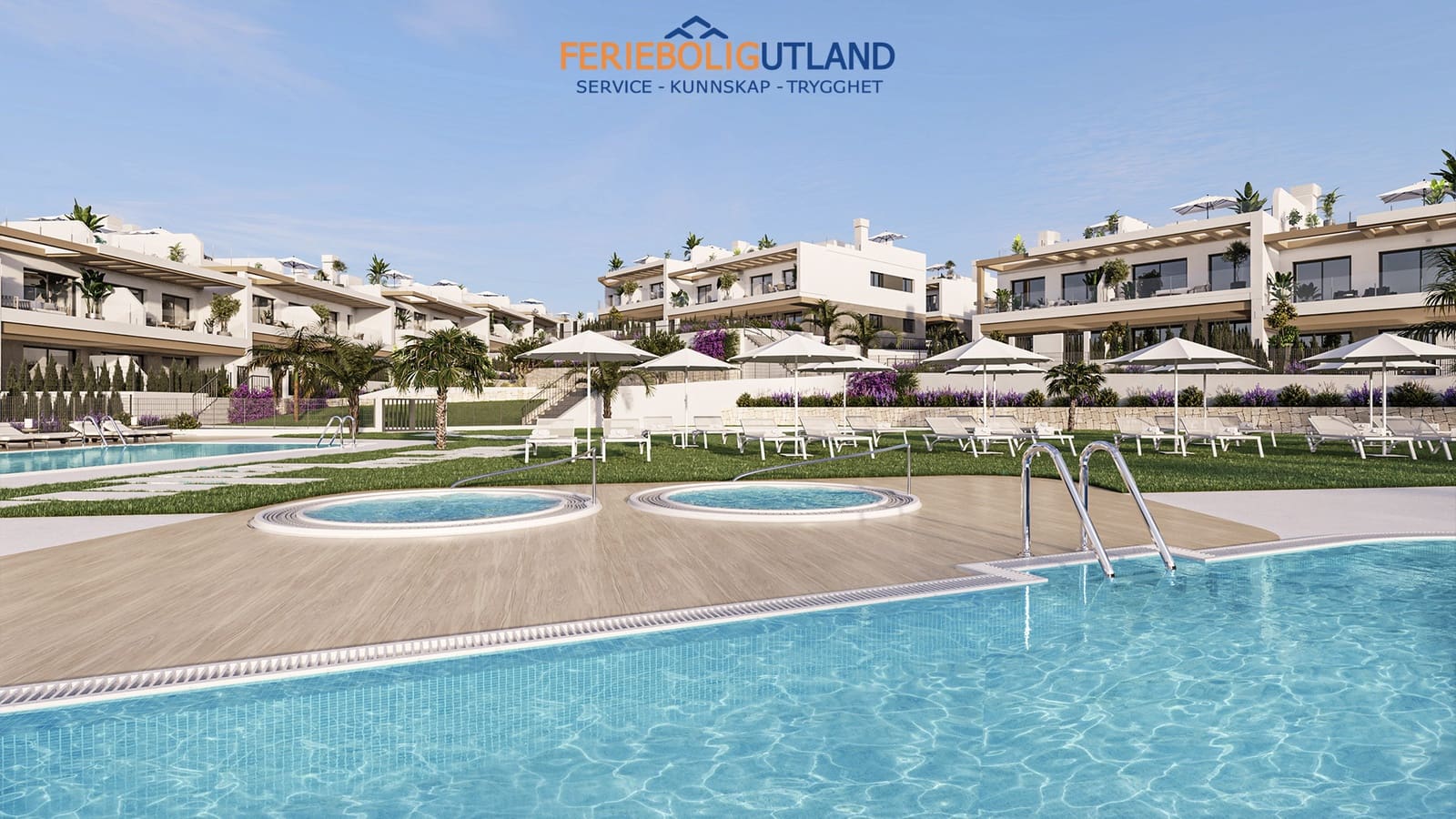 Bungalow de 3 habitaciones en Los Balcones en venta con piscina garaje - 386.000 € (Ref: 10007048)
