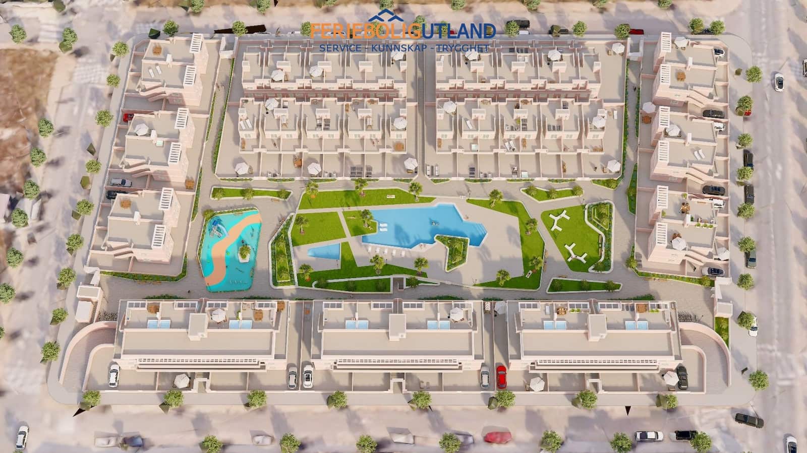 3 soveværelse Byhus til salg i Pilar de la Horadada med swimmingpool garage - € 314.900 (Ref: 10007066)