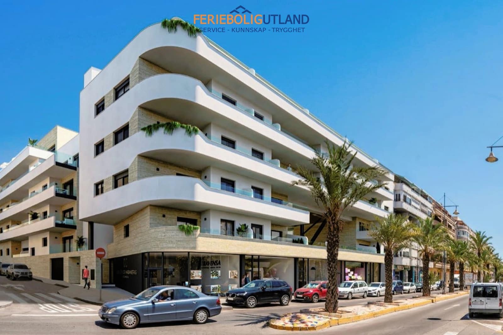 2 soveværelse Lejlighed til salg i Torrevieja med swimmingpool garage - € 315.000 (Ref: 10007080)