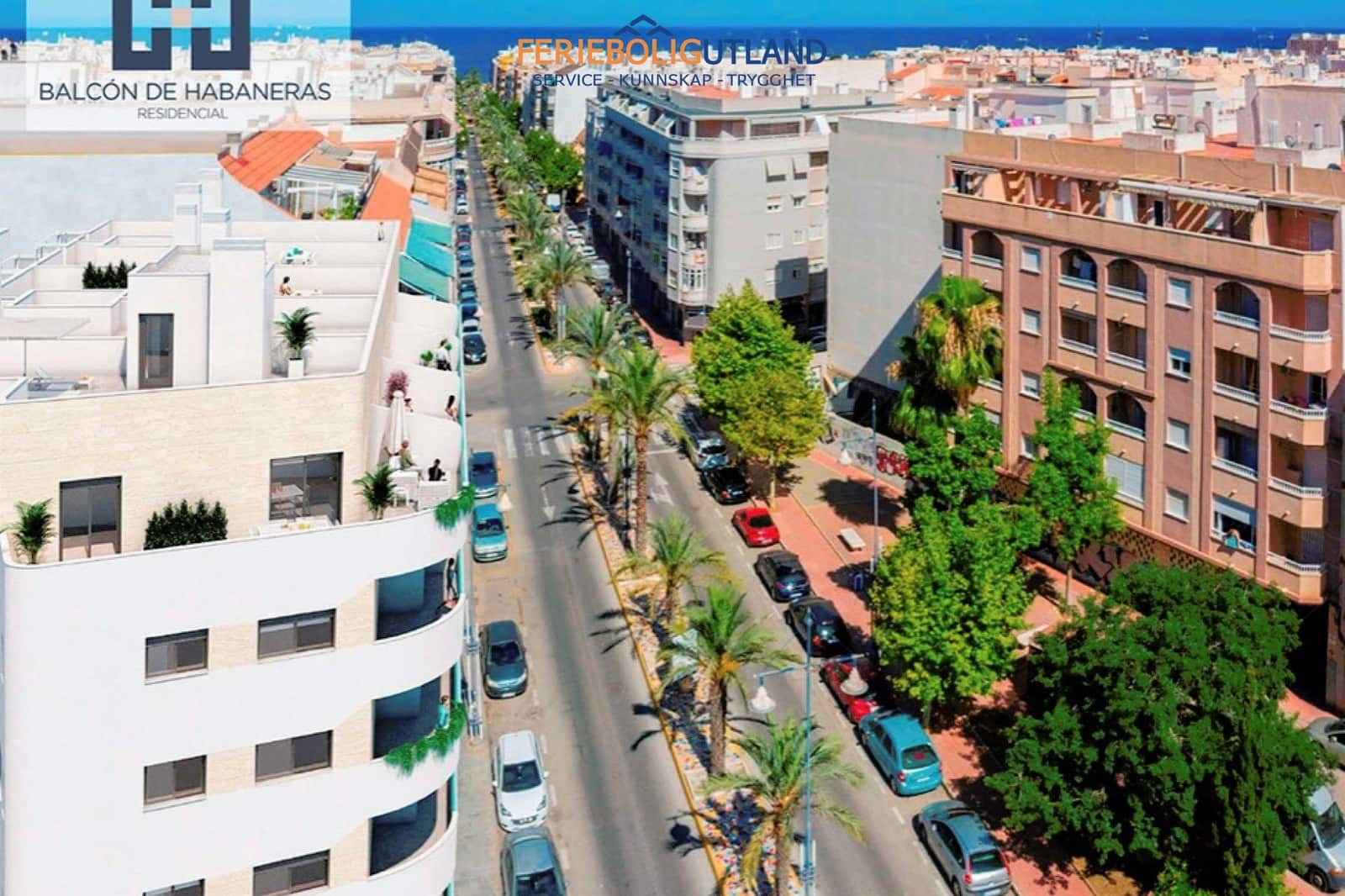 2 soveværelse Lejlighed til salg i Torrevieja med swimmingpool garage - € 315.000 (Ref: 10007080)
