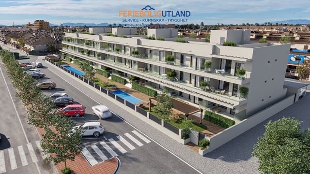 3 chambre Appartement à vendre à Los Narejos, Los Alcázares avec piscine garage - 359 000 € (Ref: 10019533)