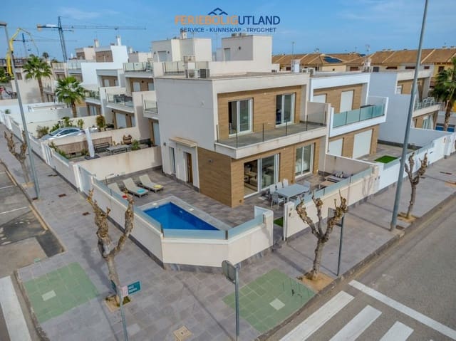 3 soverom Villa til salgs i Pilar de la Horadada ciudad, Pilar de la Horadada med svømmebasseng garasje - € 424 950 (Ref: 10029528)