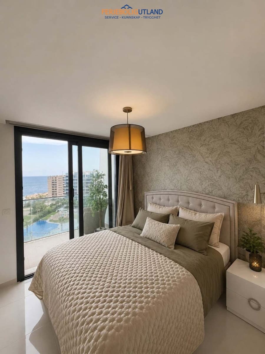 2 sypialnia Penthouse na sprzedaż w Orihuela Costa z basenem garażem - 589 900 € (Ref: 10042011)