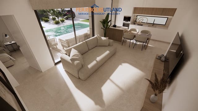 3 chambre Villa/Maison à vendre à El Chaparral, Torrevieja avec piscine garage - 799 000 € (Ref: 10042027)