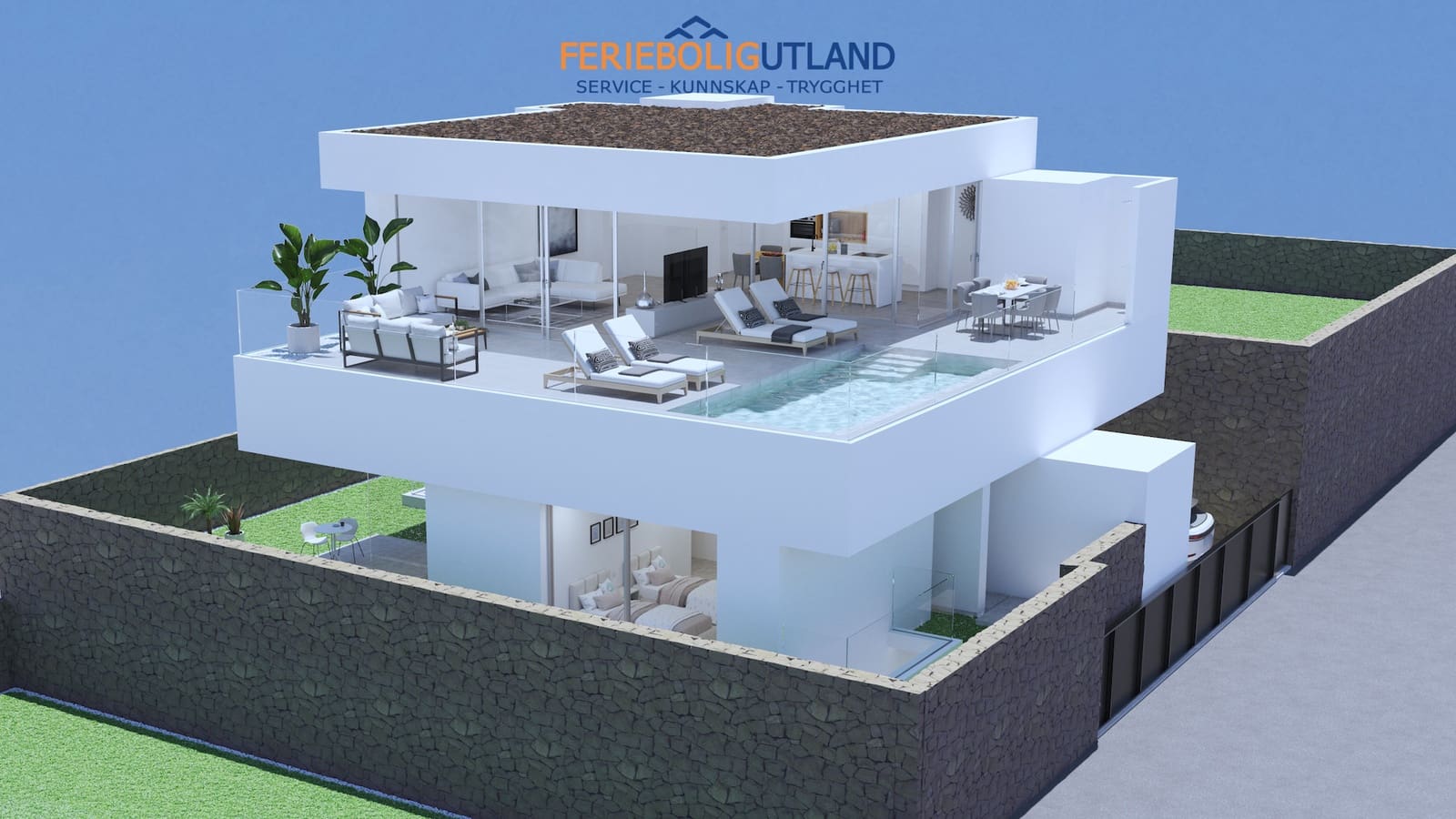 3 bedroom Villa for sale in Adeje with pool garage - € 1,720,000 (Ref: 10060622)