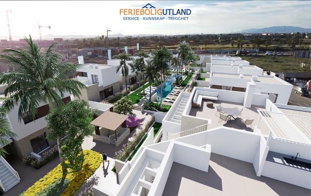 3 makuuhuone Omakotitalo myytävänä paikassa Las Lomas de Rame - Bahía Bella, Los Alcázares mukana uima-altaan 
autotalli - 320 000 € (Ref: 10062355)