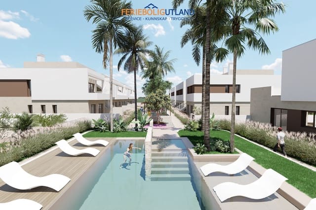 3 bedroom Townhouse for sale in Las Lomas de Rame - Bahía Bella, Los Alcázares with pool garage - € 320,000 (Ref: 10062662)