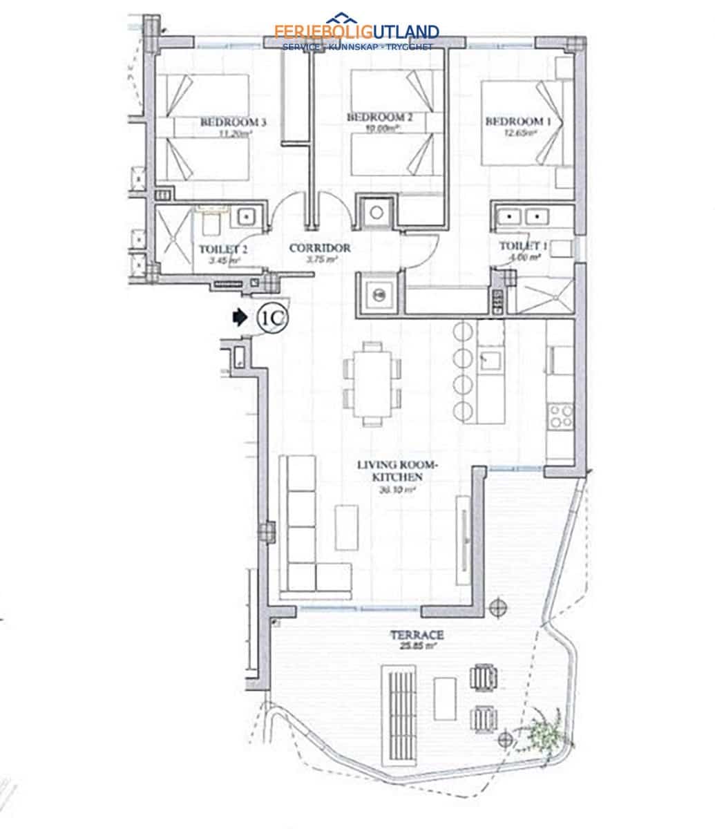 3 soveværelse Lejlighed til salg i Fuengirola med swimmingpool garage - € 669.000 (Ref: 10077031)