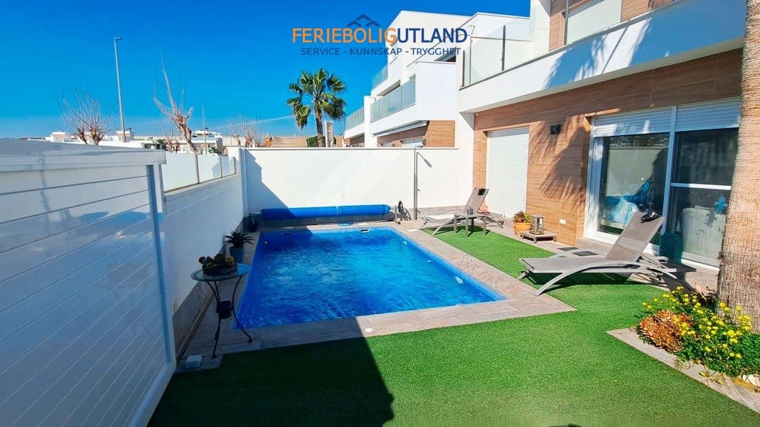 3 soveværelse Villa til salg i Pilar de la Horadada med swimmingpool garage - € 450.000 (Ref: 10098620)
