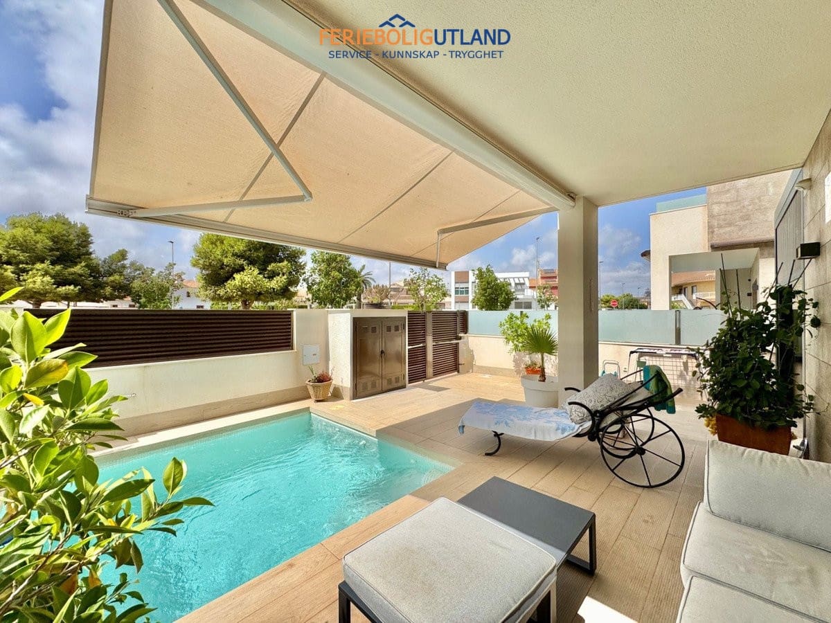 3 sovrum Hus till salu i San Pedro del Pinatar med pool garage - 395 000 € (Ref: 10144914)