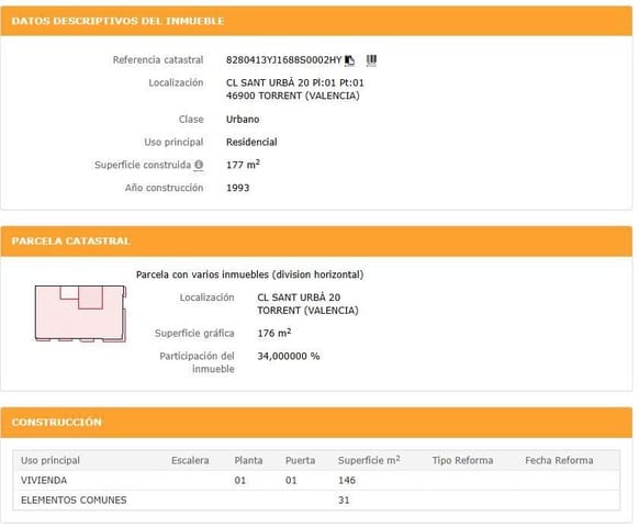 3 Zimmer Wohnung zu verkaufen in Torrent - 127.000 € (Ref: 9427659)