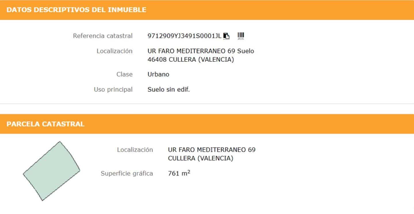 Rakentamaton maa myytävänä paikassa Faro de Cullera - 322 000 € (Ref: 9427692)
