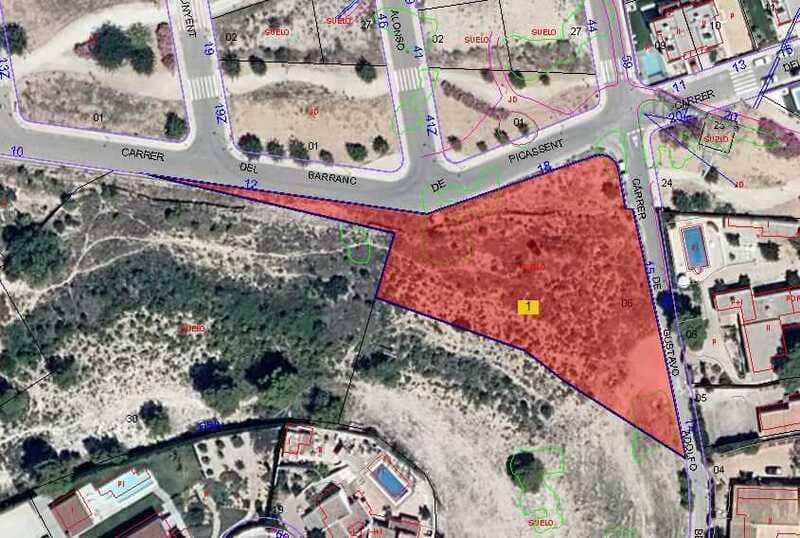 Rakentamaton maa myytävänä paikassa Torrent - 254 000 € (Ref: 9427704)