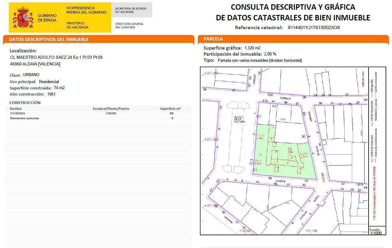 3 slaapkamer Flat te koop in Aldaia - € 100.000 (Ref: 9427743)