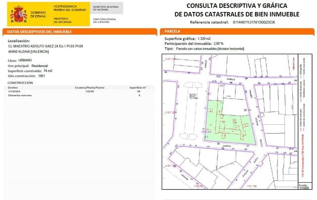 3 slaapkamer Flat te koop in Aldaia - € 100.000 (Ref: 9427743)