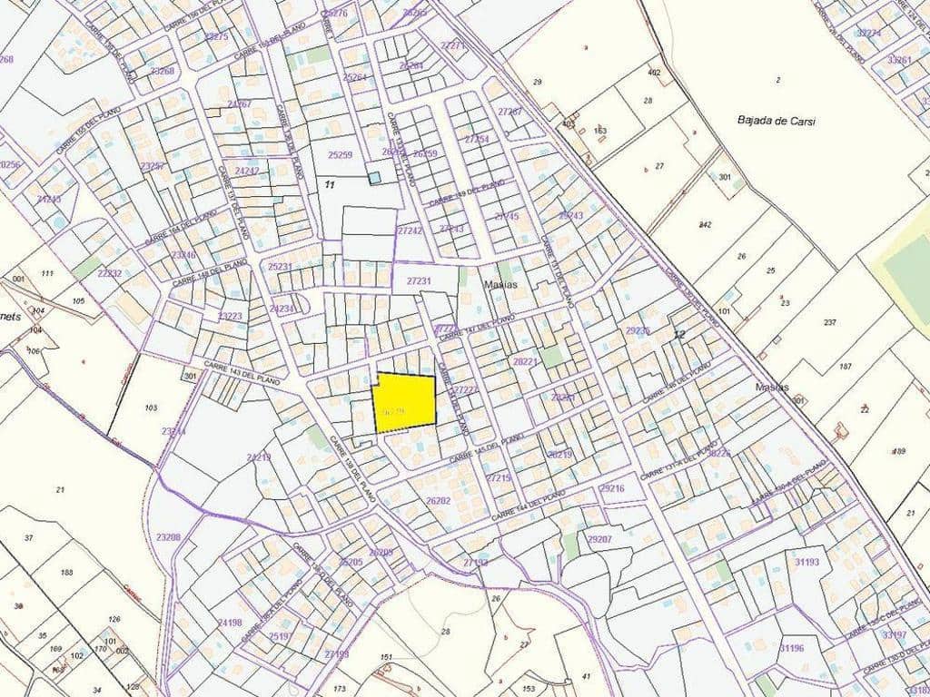 Landgrundstück zu verkaufen in Moncada - 249.000 € (Ref: 9427745)