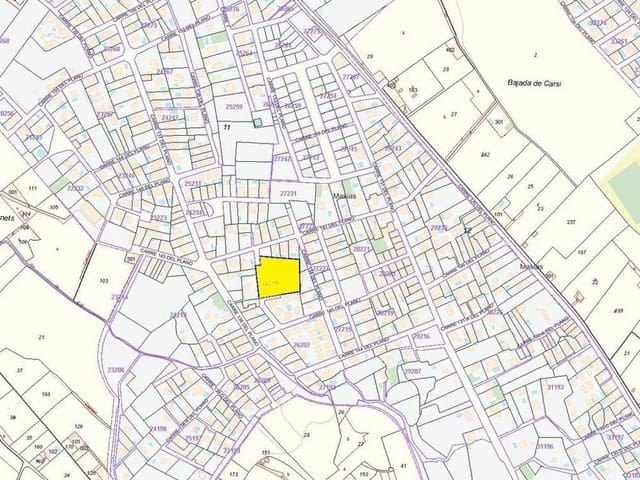 Landgrundstück zu verkaufen in Moncada - 249.000 € (Ref: 9427745)