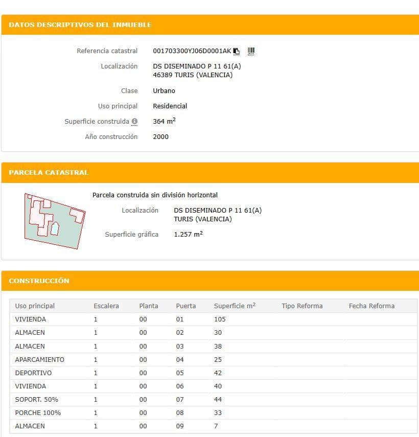 5 sovrum Villa till salu i Turis - 103 000 € (Ref: 9427767)
