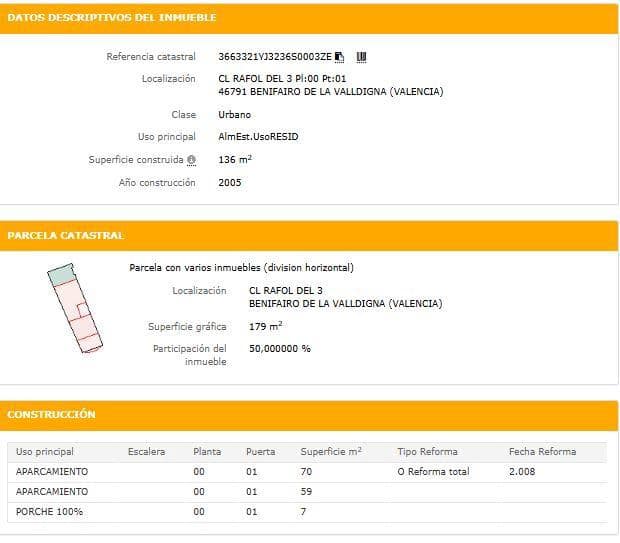 1 chambre Entreprise à vendre à Benifairo de la Valldigna - 19 000 € (Ref: 9427799)