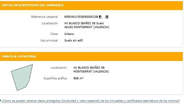 Terreno/Finca Rústica en Montserrat en venta - 325.000 € (Ref: 9427804)