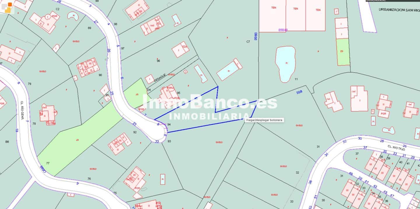 Terreno Não Urbanizado para venda em Chiva - 80 000 € (Ref: 9427817)