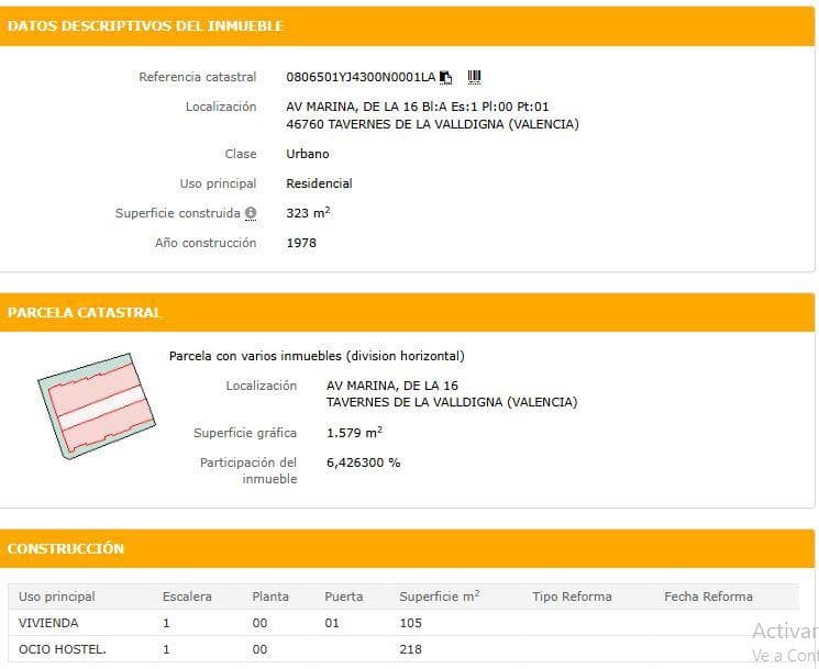 1 camera da letto Azienda in vendita in Tavernes de la Valldigna - 122.000 € (Rif: 9427829)