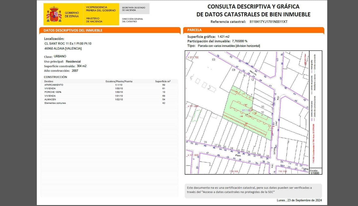 3 slaapkamer Villa te koop in Aldaia met garage - € 265.000 (Ref: 9427842)