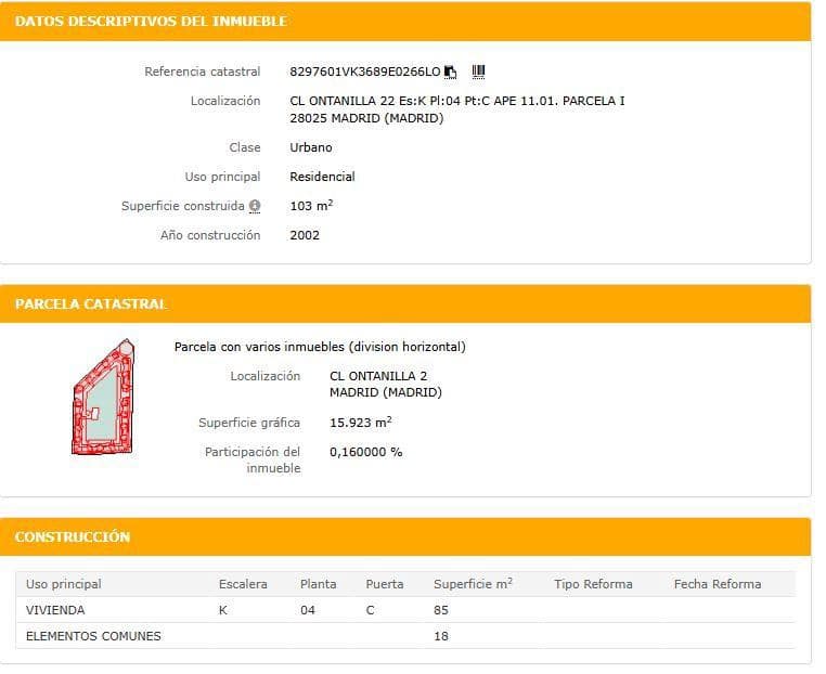 3 bedroom Flat for sale in Madrid city - € 304,500 (Ref: 9503576)