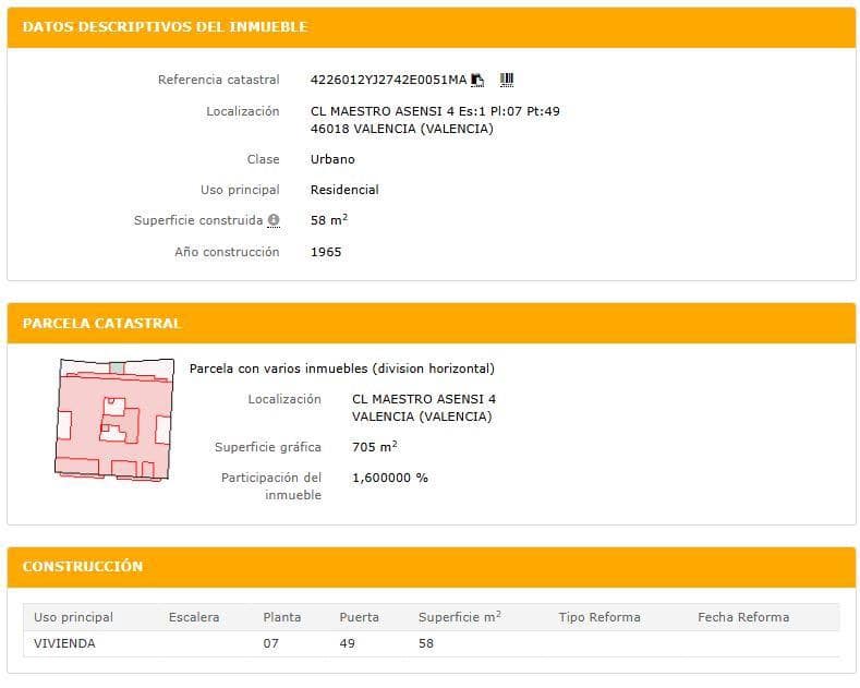 1 slaapkamer Bedrijf te koop in Valencia stad - € 159.000 (Ref: 9506353)