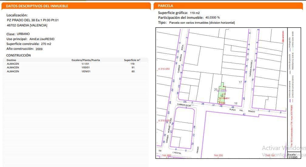 2 makuuhuone Yritys myytävänä paikassa Gandia - 144 000 € (Ref: 9511328)