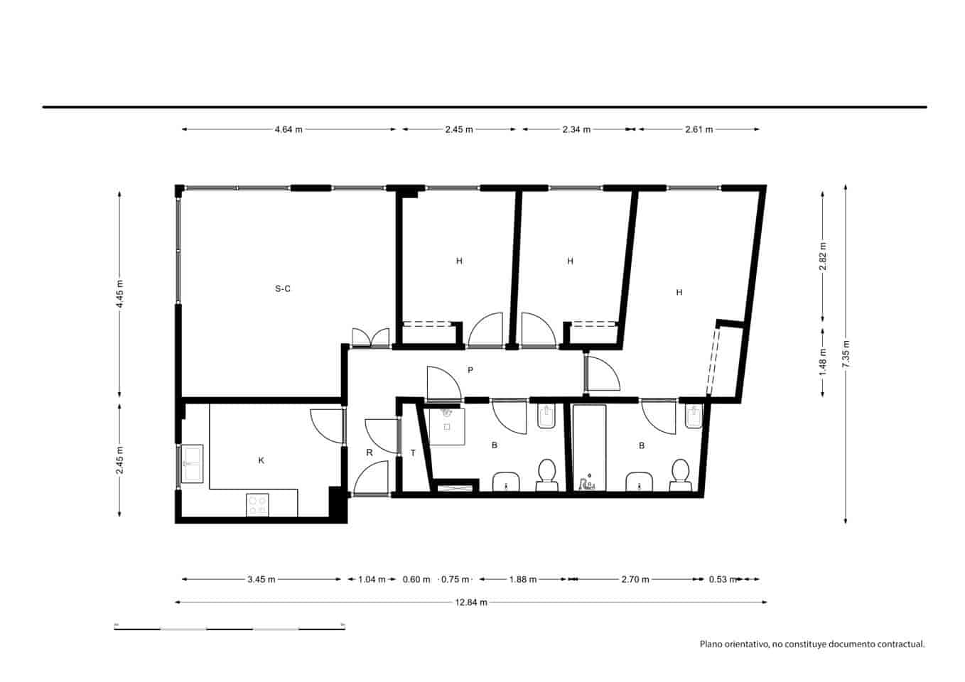 3 soveværelse Lejlighed til salg i Valencia by med swimmingpool - € 338.500 (Ref: 9528959)