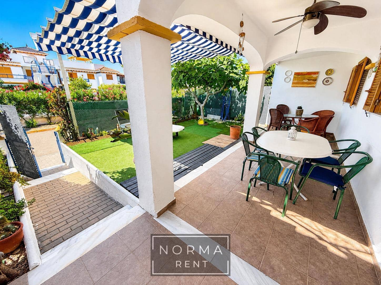 2 sovrum Bungalow att hyra i Vera med pool - 700 € (Ref: 10015667)