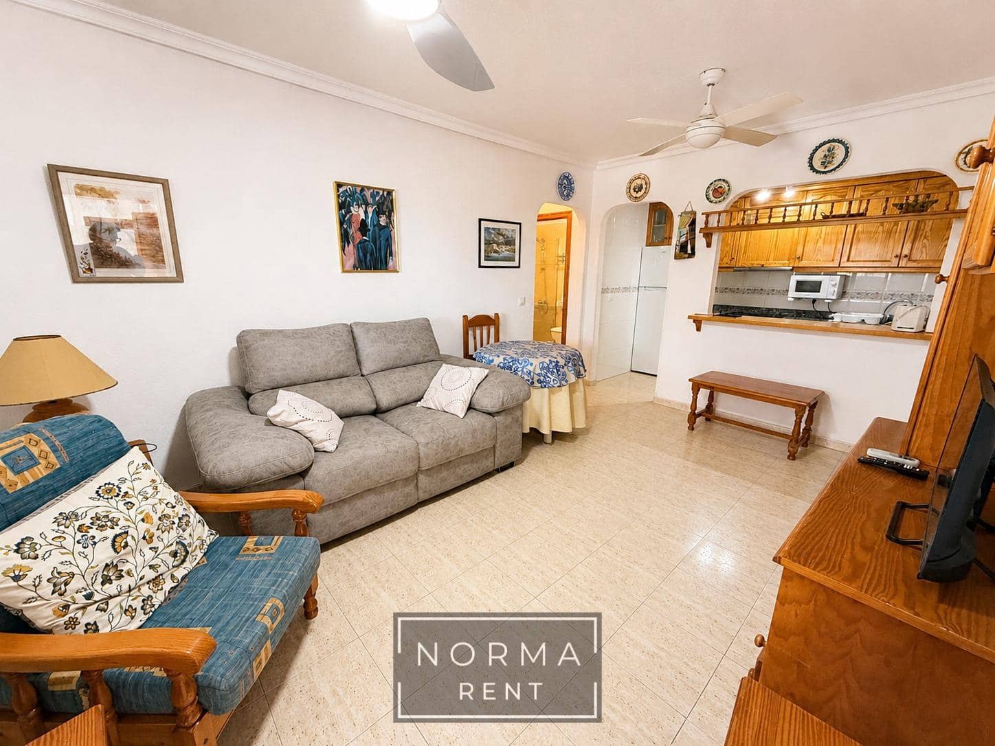2 sovrum Bungalow att hyra i Vera med pool - 700 € (Ref: 10015667)