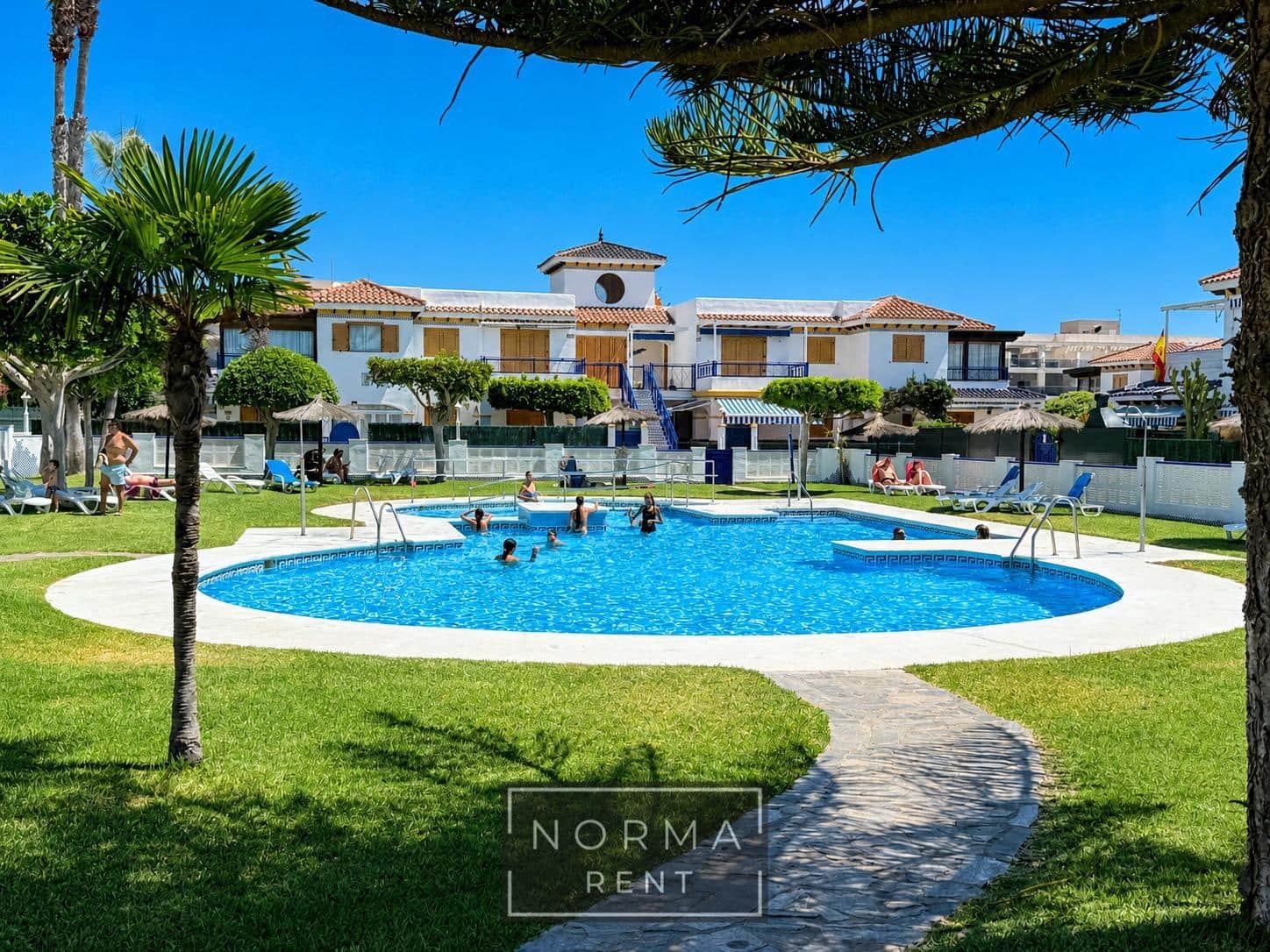 2 sovrum Bungalow att hyra i Vera med pool - 700 € (Ref: 10015667)