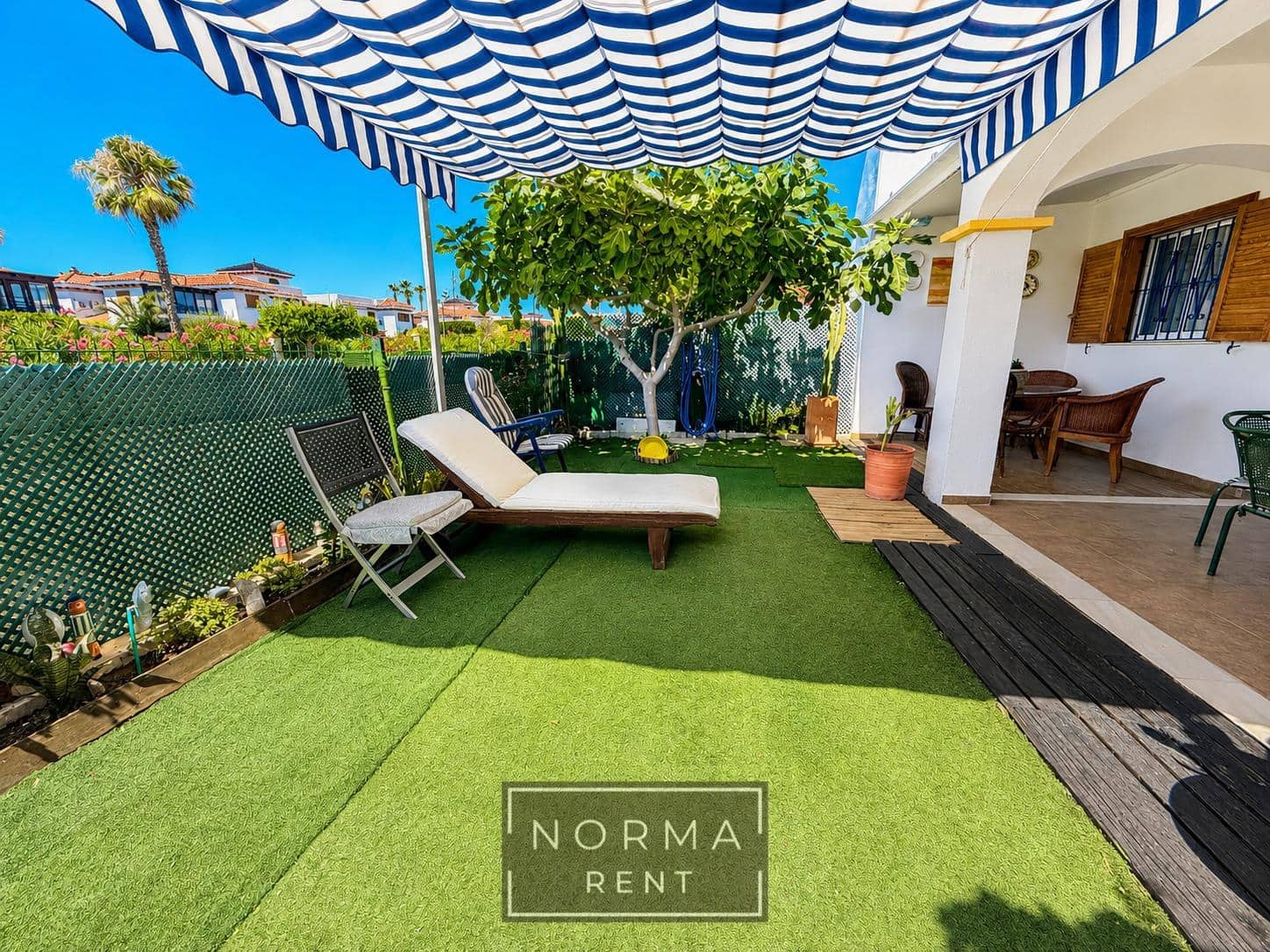 2 sovrum Bungalow att hyra i Vera med pool - 700 € (Ref: 10015667)