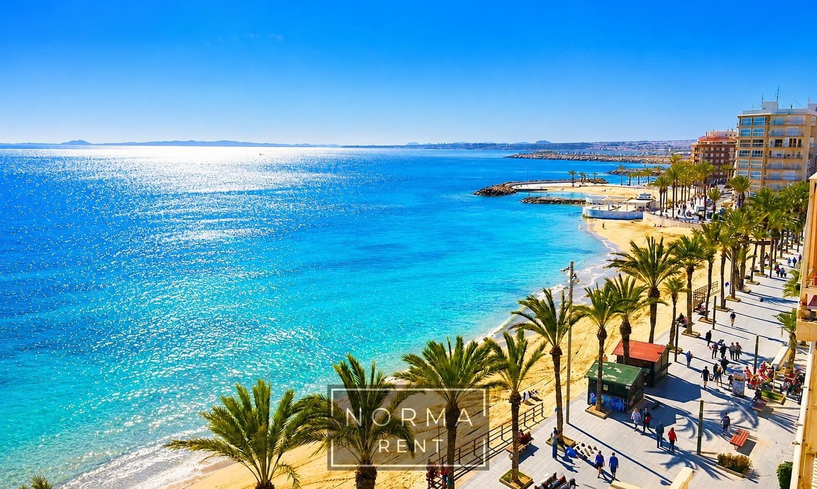 3 Zimmer Apartment zu vermieten in Torrevieja mit Garage - 990 € (Ref: 10051860)