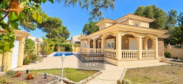 3 soveværelse Villa til leje i Punta Prima, Orihuela med swimmingpool garage - € 4.000 (Ref: 10059241)