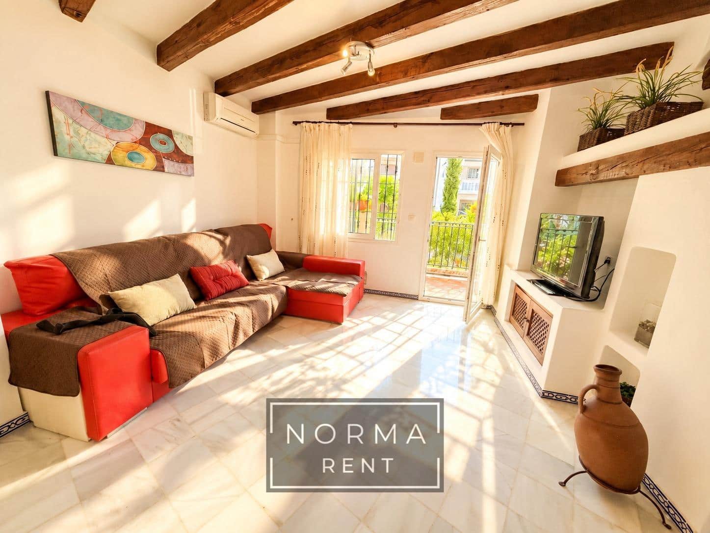 3 slaapkamer Strandappartement te huur in Aldea del Mar - € 1.400 (Ref: 10171814)