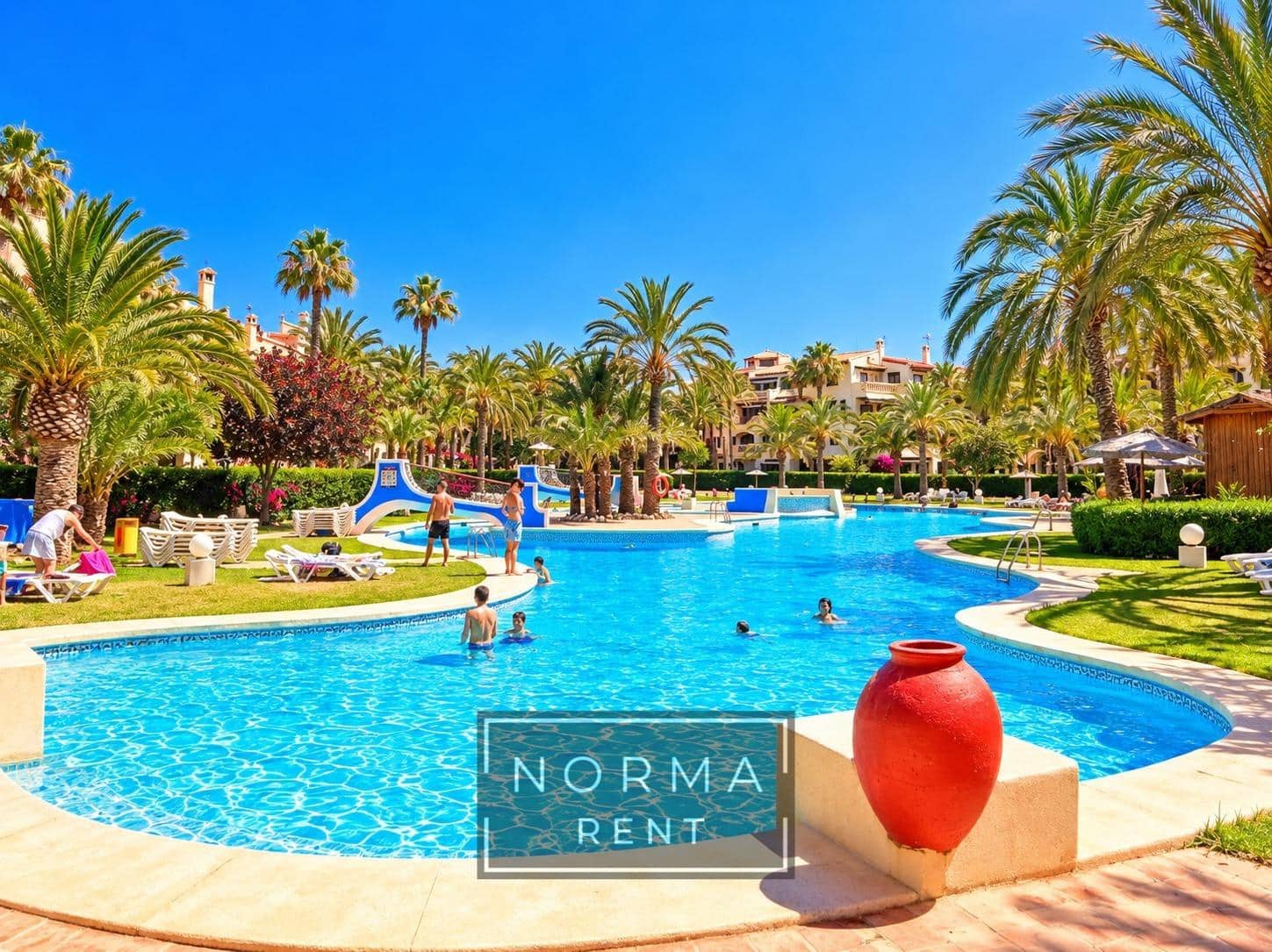3 slaapkamer Strandappartement te huur in Aldea del Mar - € 1.400 (Ref: 10171814)