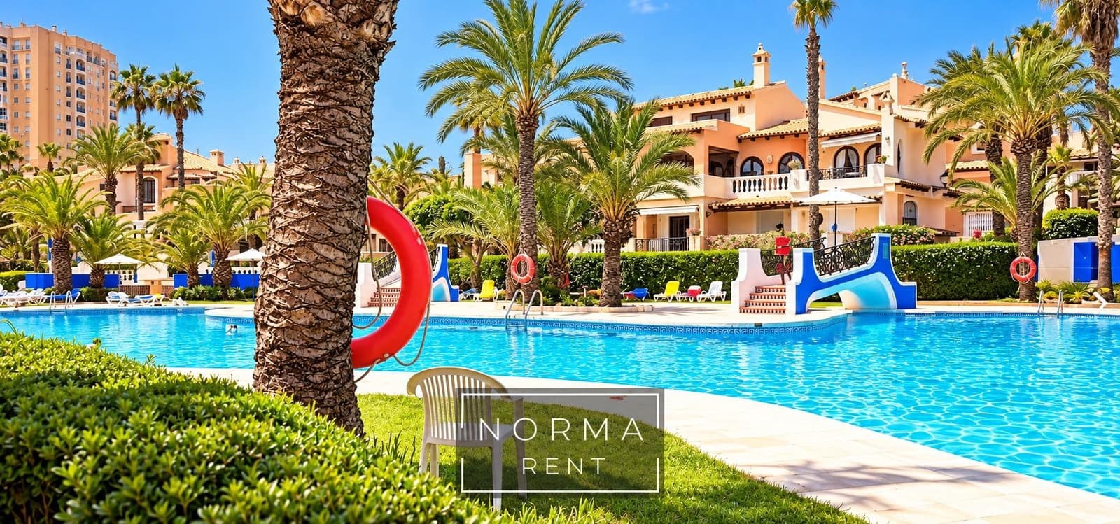 3 slaapkamer Strandappartement te huur in Aldea del Mar - € 1.400 (Ref: 10171814)